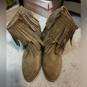 Fringe Cowboy Boots